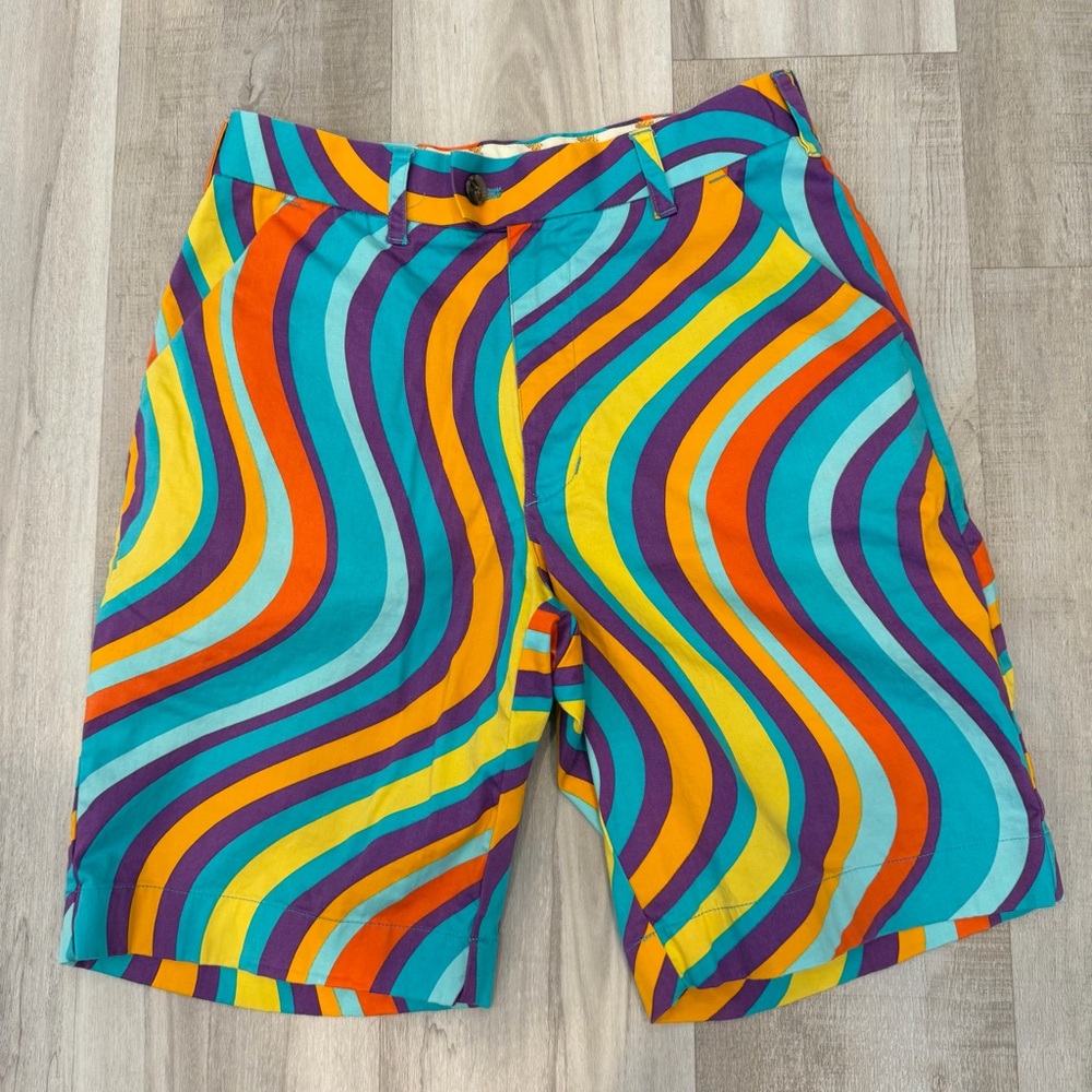 Loudmouth Golf Shorts in Torrey Lines